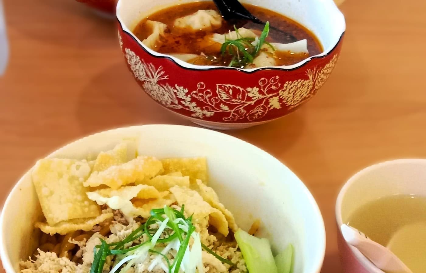 A shared banquet spread